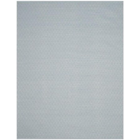 Safavieh 9 x 12 ft. Montauk Hand Woven Large Rectangle Area Rug Ivory & Light Blue MTK515D-9